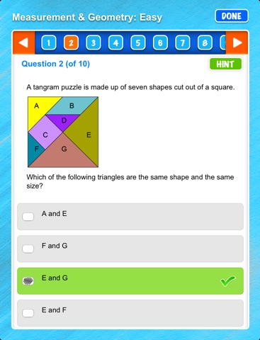 Excel NAPLAN*-style Year 5 Numeracy Tests screenshot 3