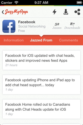 JazzMyApp screenshot 3