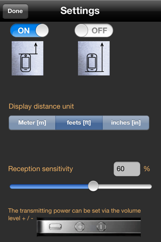 Distance Meter Bat Box sonar analyzer - range finder 2m screenshot 4