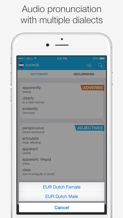 Translations: Dutch - English Dictionary