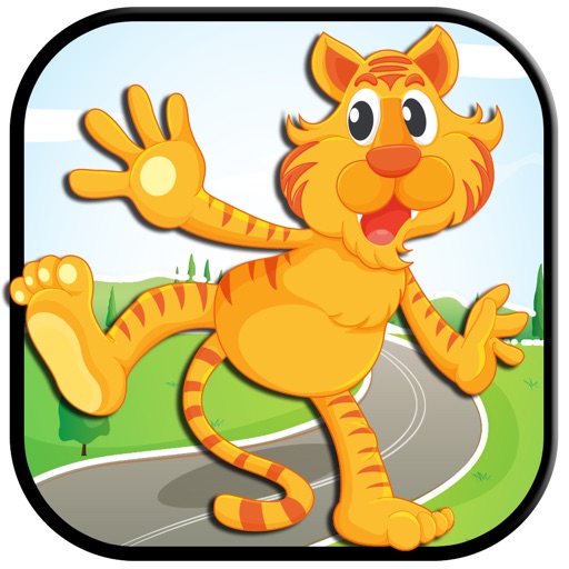 Animal Baby Tiger Running Game Pro Icon