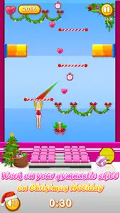 Amazing Princess Gymnastics Xmas Party screenshot #2 for iPhone