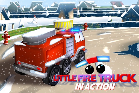 Little Fire Truck in Action - for Kids screenshot 3