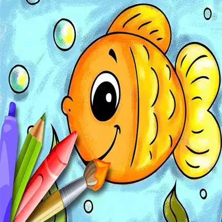 Kid Paint : Easy for Preschoolers,Children Draw,Baby Fun,Kids Train Cheats