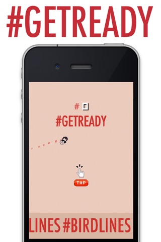 Flappy Birdlines - Blurred Lines Bird Game screenshot 2