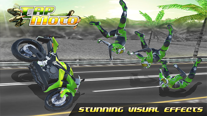 Tap Moto  Intense Racing Game