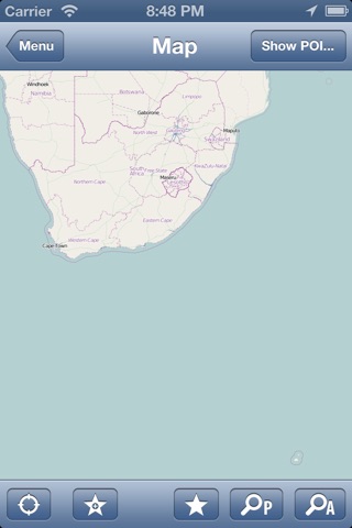 South Africa Offline Map - PLACE STARS screenshot 2