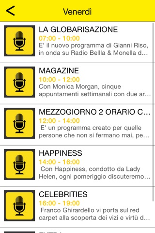 Radio Bellla e Monella screenshot 2