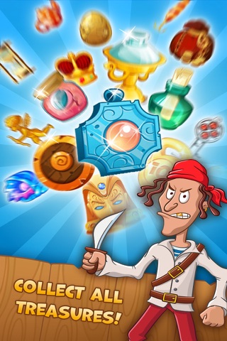 Pirate Treasures - Gems Puzzle screenshot 3