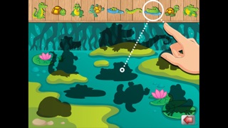 Screenshot #1 pour Animals Around The World - free educational puzzle for toddlers and kids