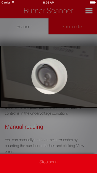 Screenshot #2 pour Burner Scanner