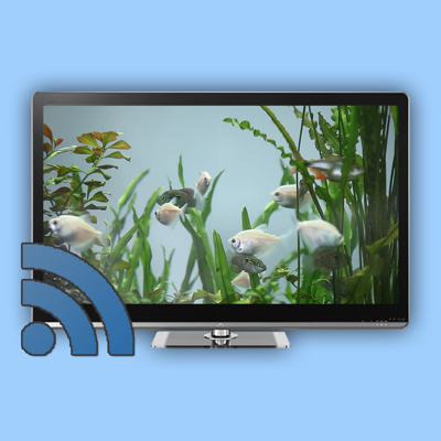 Fish Tank on TV for Chromecast