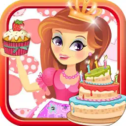 Princess Cake Maker Salon - Make Dessert Food Games for Kids! app icon