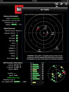 XGPS170 Status Tool screenshot #2 for iPad