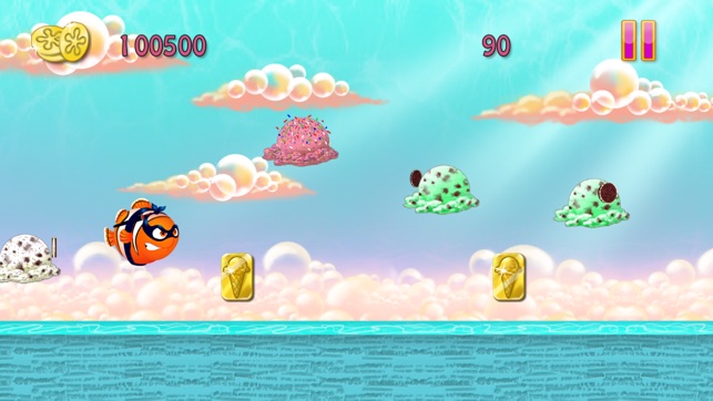 Clumsy Fish Hero Paradise - A FREE Happy Ice Cream Ninjump E(圖2)-速報App