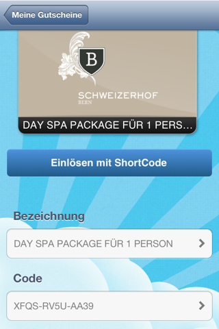 voucher2mobile screenshot 2