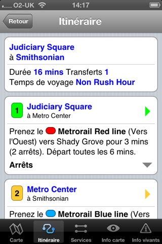 Washington Metro - Map and route planner by Zuti screenshot 3