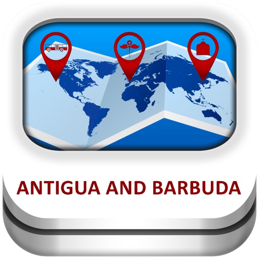 Antigua and Barbuda Guide & Map - Duncan Cartography icon