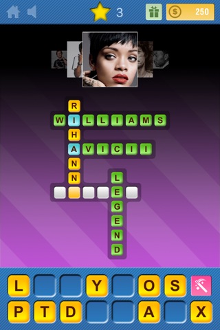 Crosswords & Pics - Singers Edition screenshot 3