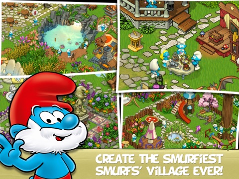 Smurfs' Village and the Magical Meadow на iPad