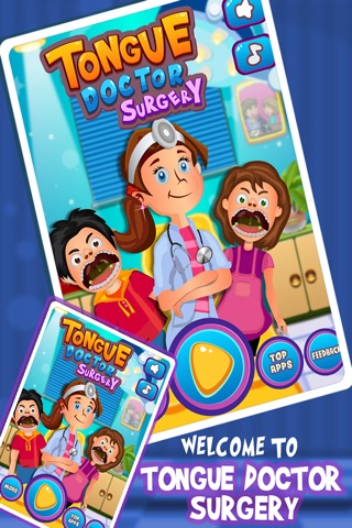 Crazy Tongue Doctor Surgery– Mouth Care & Treatment of Cavity & Germs screenshot 3