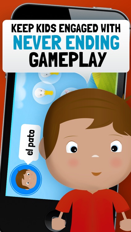 Learn Spanish for Toddlers - Bilingual Child Bubbles Vocabulary Game Lite