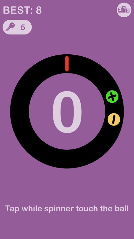 #3. Smashy Lock - pop lock key by flinch circle spinny on round color road (iOS) By: 咏武 王