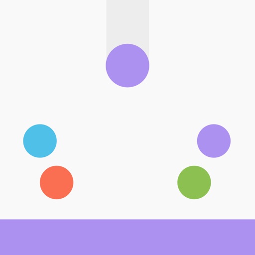 Falling Colorful Dots iOS App