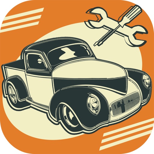 Classic Car Builder 3D Free Icon