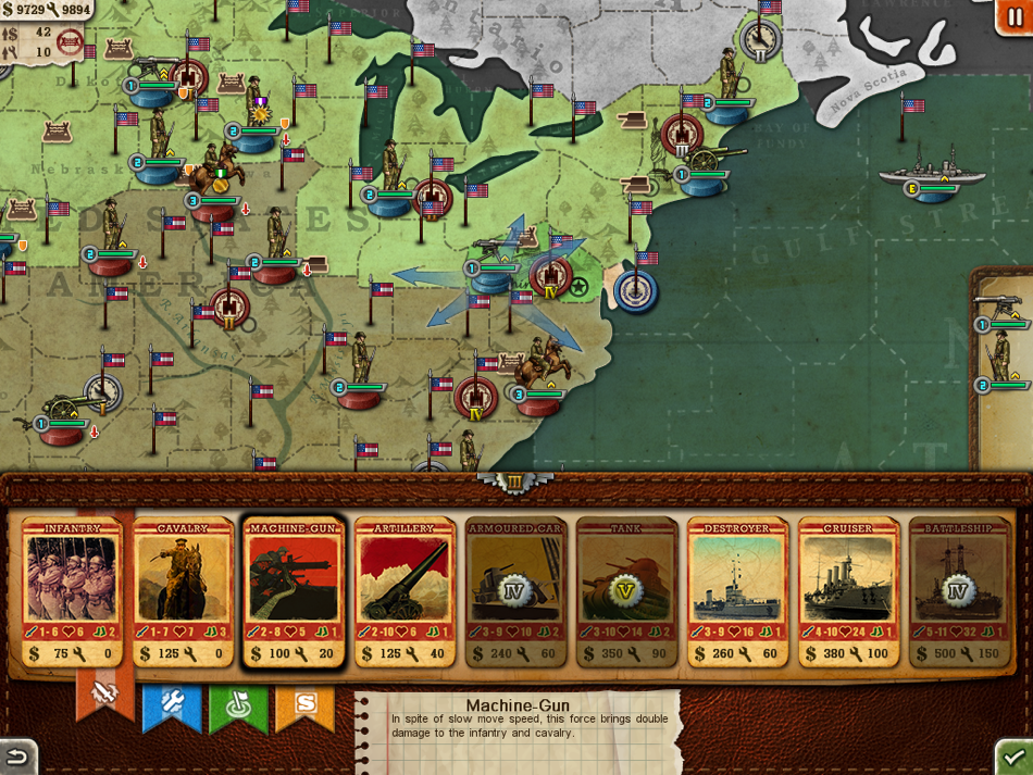 #3. European War 3 Free for iPad (iOS) By: 悦 张