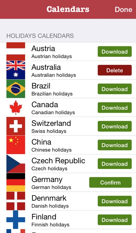 Events - birthdays & holidays organizer screenshot-4