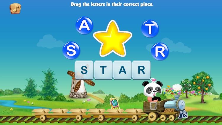 Lola's Alphabet Train FREE - Learn to Read! screenshot-3