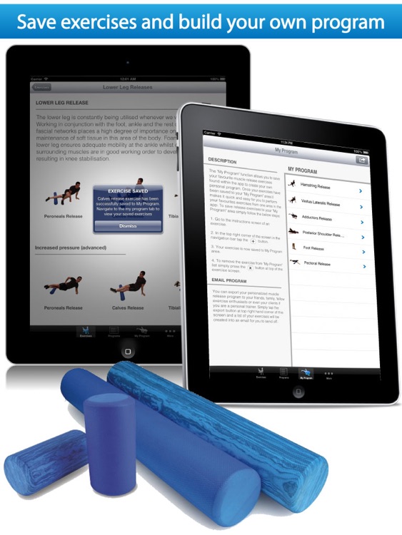 Foam Rolling for iPad