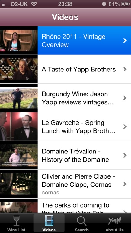 Yapp Wines