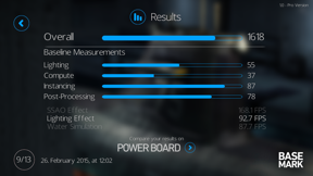 Basemark Metal Free screenshot
