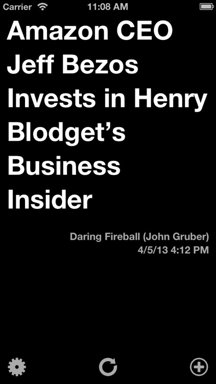 Readlines for Feedbin