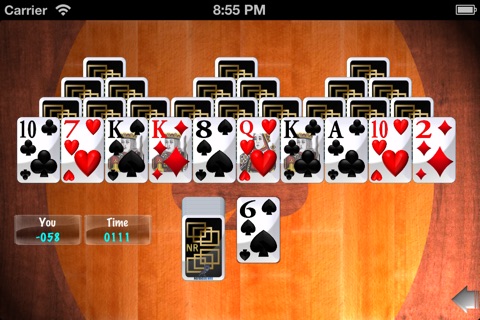 TriPeaks Solitaire by Nerdicus Rex screenshot 3