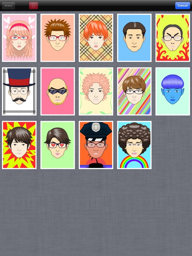 肖像畫作成應用軟件　-iPad簡單地虛擬形象能做(製作)(圖4)-速報App