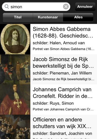 Dutch National Museum Collection screenshot 3