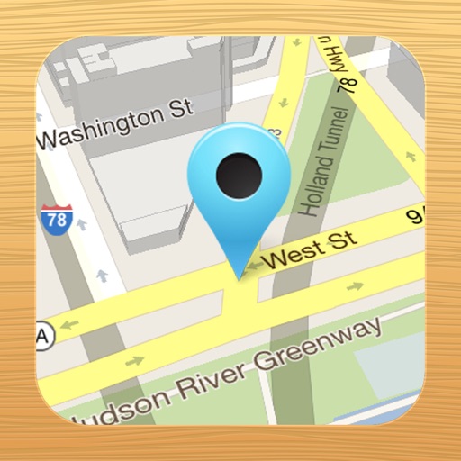 goMap! HD - Real 3-Dimensional Google Map for iPad, get ready for Easter! icon