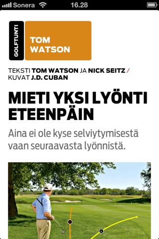 Golf Digest Suomi screenshot 2