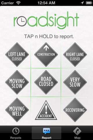 roadsight - traffic reporting simplified screenshot 3