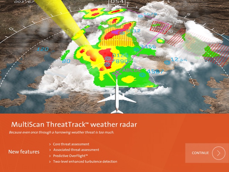 MultiScan ThreatTrack™ weather radar by Rockwell Collins, Inc.