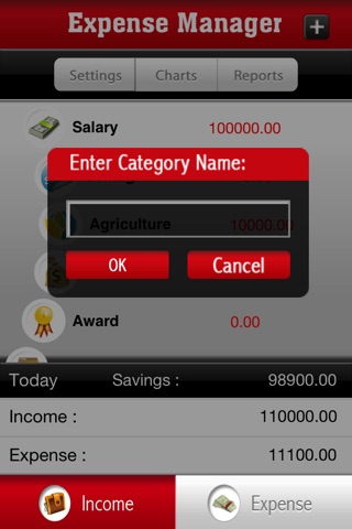 Expense manager:The Financial Advisor screenshot 3