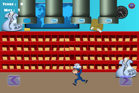 Mailroom Catching Madness - Mail Rescue Dash Biting Dogs screenshot 2