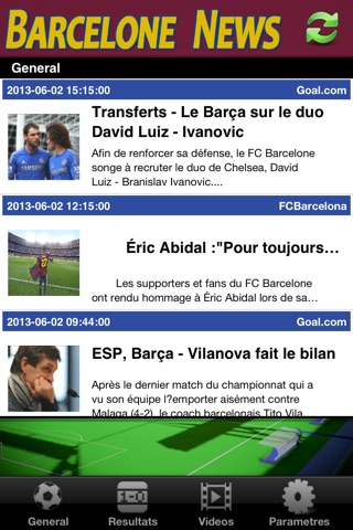 Barcelone News screenshot 2