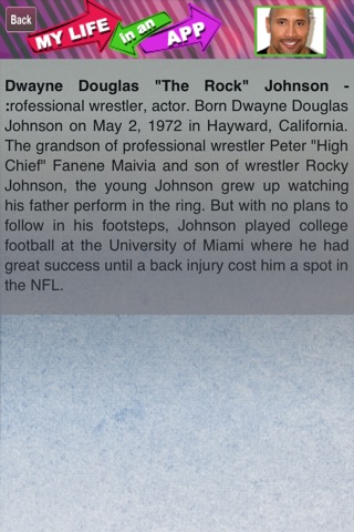 My Life: Dwayne Rock Edition screenshot 2