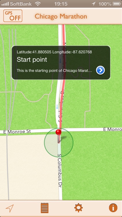 GPS-R for Chicago Marathon