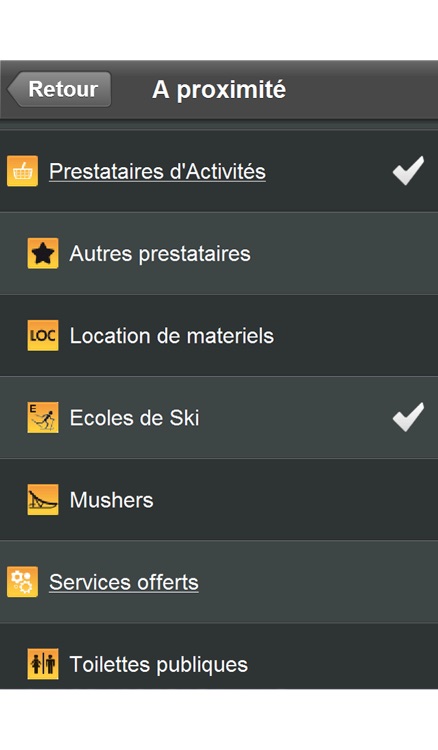 Sites Nordiques Mobile