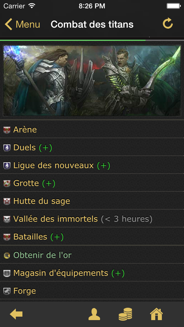 Screenshot #1 pour Combat des titans